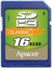 Apacer SDHC 16Gb Class 4